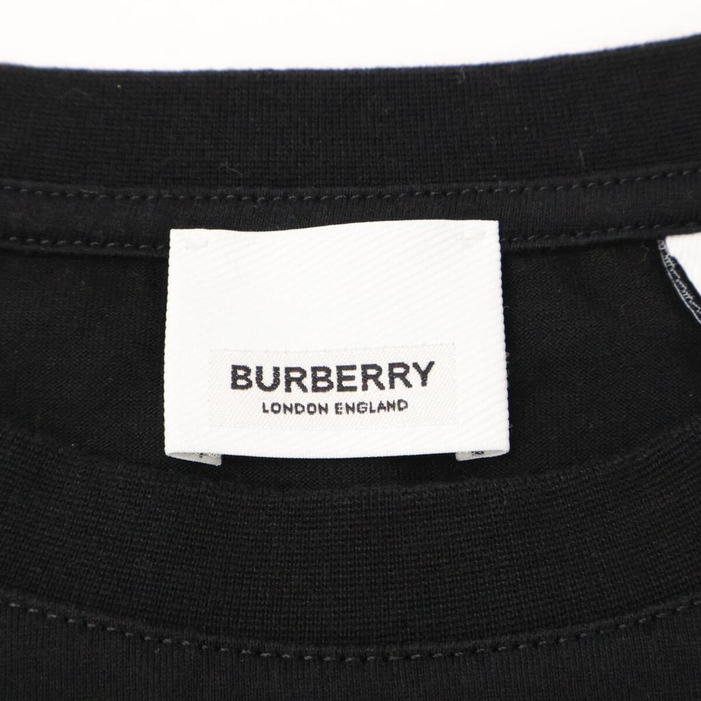 BURBERRY Black 8053010 Cotton T-shirt tops L blackUsed