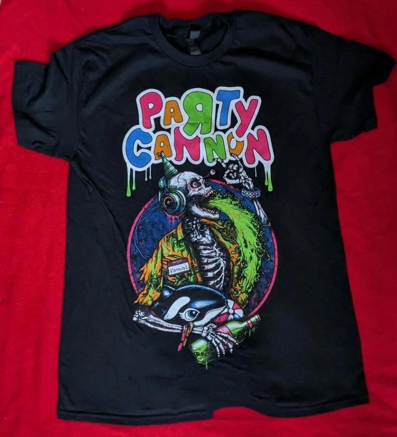 Party Cannon UK Vomitour 2026 Unisex T-shirt S-5XL XXXL