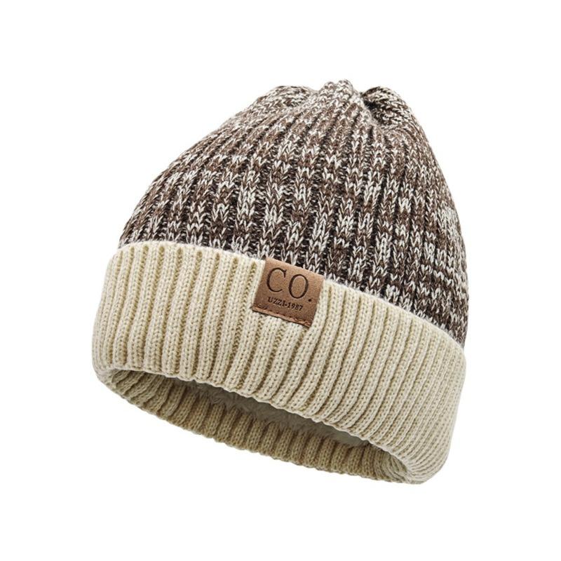 New Hats Men's and Women's Wool Hats Men's and Women's Winter Couples Outdoor Snow Thickened Warm