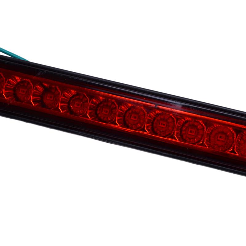 10" Rear Tail 3rd Brake Stop Light Bar Marker Lamp For Truck Trailer RV Car Caravan Boat