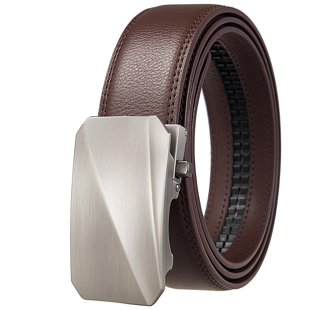 Two-Layer Belt Casual Business Belt, Belt For Men, Automatic Buckle Belt Ly36-25564-1