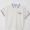 Short Sleeve Antibacterial and Odor Resistant Quick Drying UV Protection One Point Logo Polo Shirt Golf Off White [Champion] Women's CW-ZG303