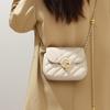 Bag New Messenger Bag Leather Women's Bag Chain Bag Mini Diamond Small Bag Versatile Shoulder Small Square Bag