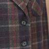 Maxza Multi Check Wool Blend Crop Jacket  Wine  Cd02qj300on