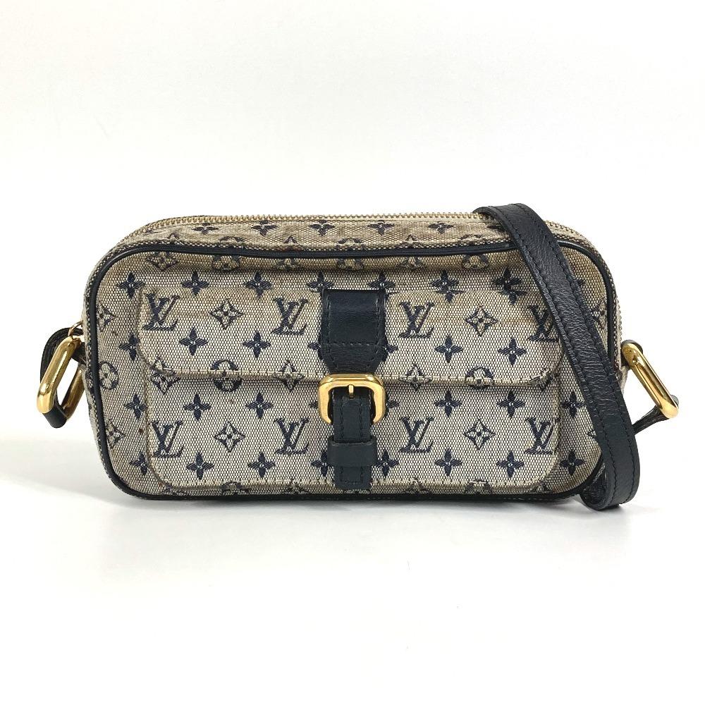 Louis Vuitton M92217 Juliette Pochette Shoulder Bag Monogram Mini Canvas Blue