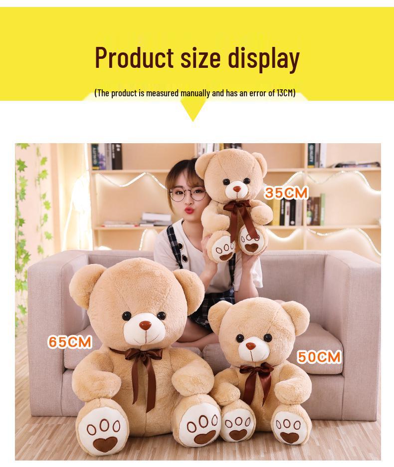 Cute Hug Teddy Bear Plush Toy - Valentine's & Birthday Gift for Girls