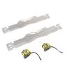 Stainless Steel Wheel Alignment Tool Plates with 2PCS 3 Meters Tape Measure Toe Alignment Tool for All Cars Sedans SUVs