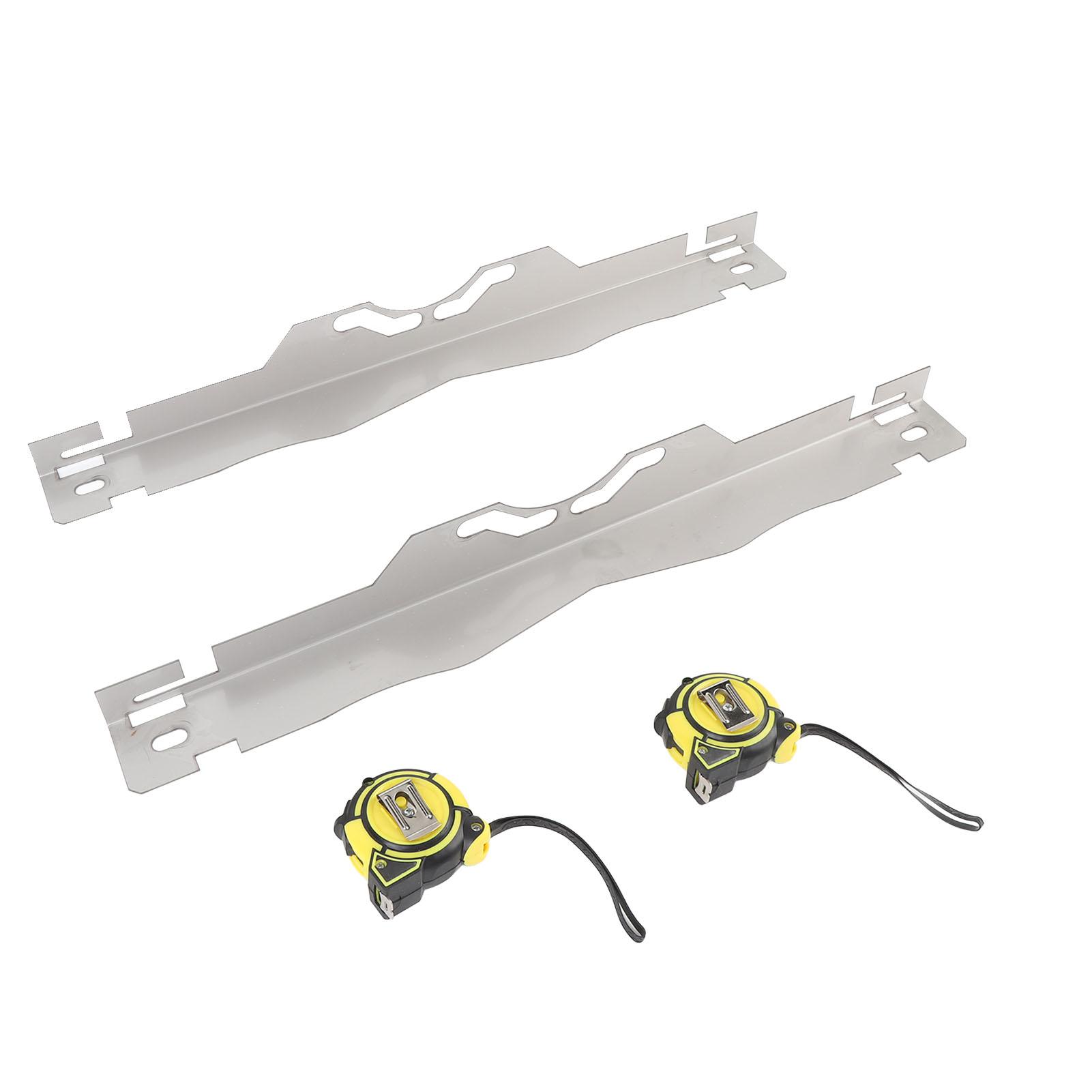 Toe Plates Wheel Alignment Tool Effortless Positioning Stainless Steel Wheel Alignment Tool Plate  for Cars Sedans SUVs