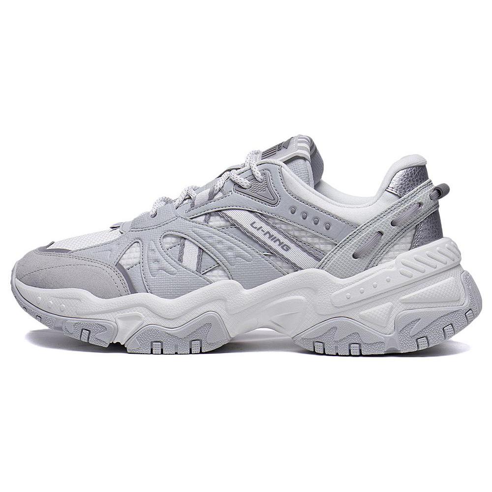

Li Ning New Pace 2.0 Textile, Synthetic Leather, Leather Cushioning Slip Resistant Abrasion Resistant Low top AGLS051-1 41