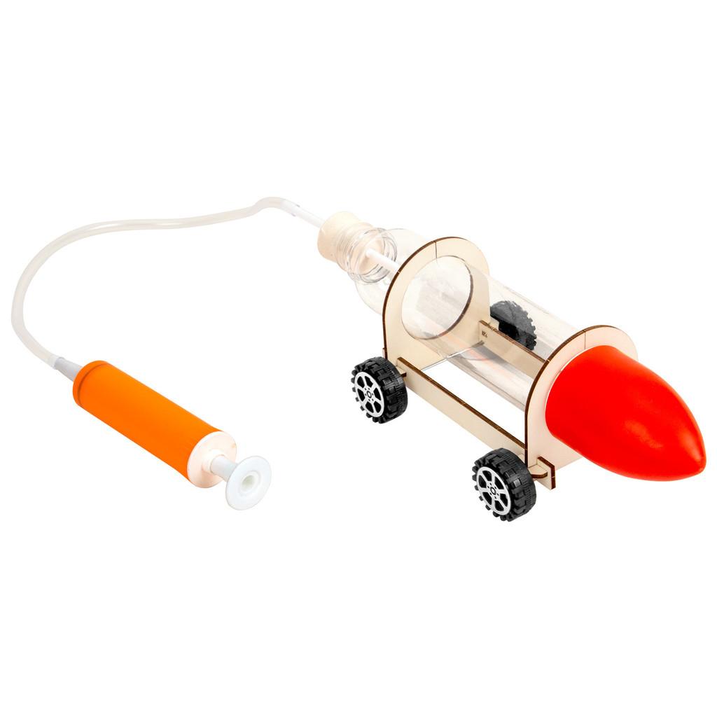 Science Experimental Air Power Car Kit For Kids Diy Physics Toys Educational Gift For Children