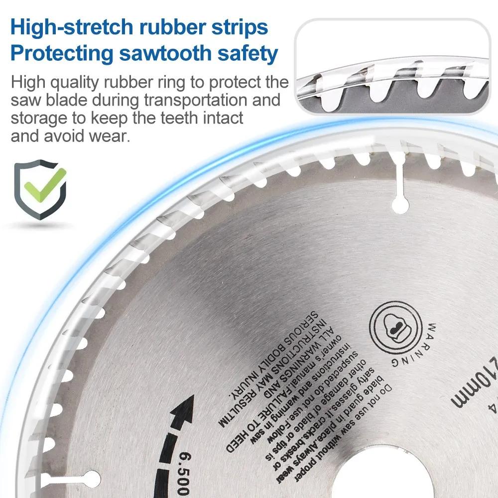 TCT 210mm woodworking saw blade 24T/48T/60T/80T,Wood Cutting Disc Carbide Tipped TCT Saw Blade Woodworking Tools