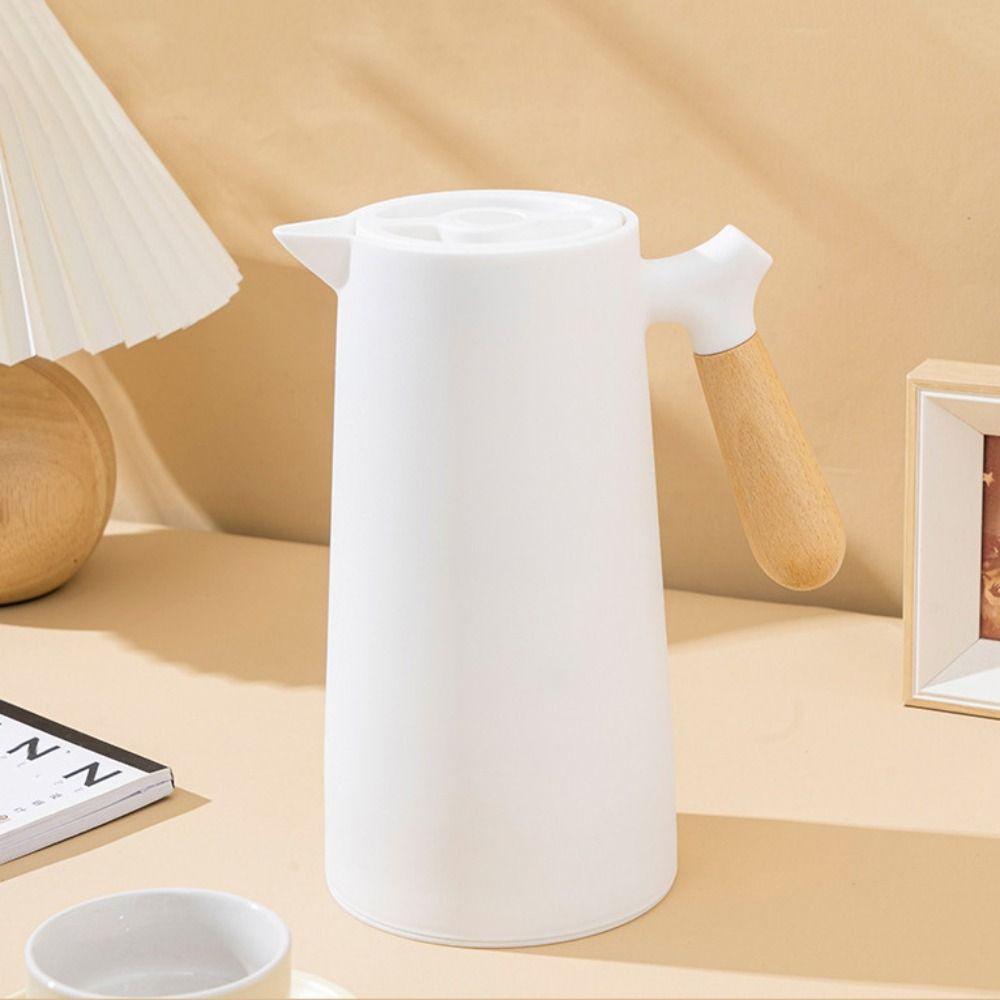 Leak-Proof Thermos Jug Glass Liner Insulated Kettle Practical Vacuum Flask Tea Brewing