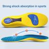 1 Pair Norelie Insoles Shock Absorption Plantar Fasciitis Orthotic Insole Anti Odor Boot Work Shoe Insole for Runners Athletes