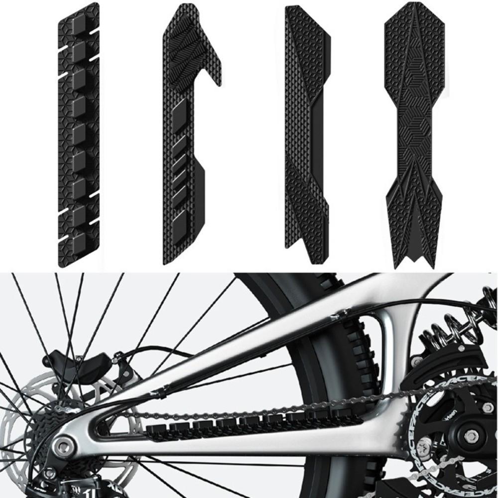 Anti Scratch Chain Protection Sticker Self-Adhesive Silicone Chain Guard Mountain Road Vehicle