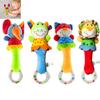 Babyfans Plush Animal Shaker With Colorful Beads Perfect For Sensory Development, Hand-eye Coordination, And Interactive Play