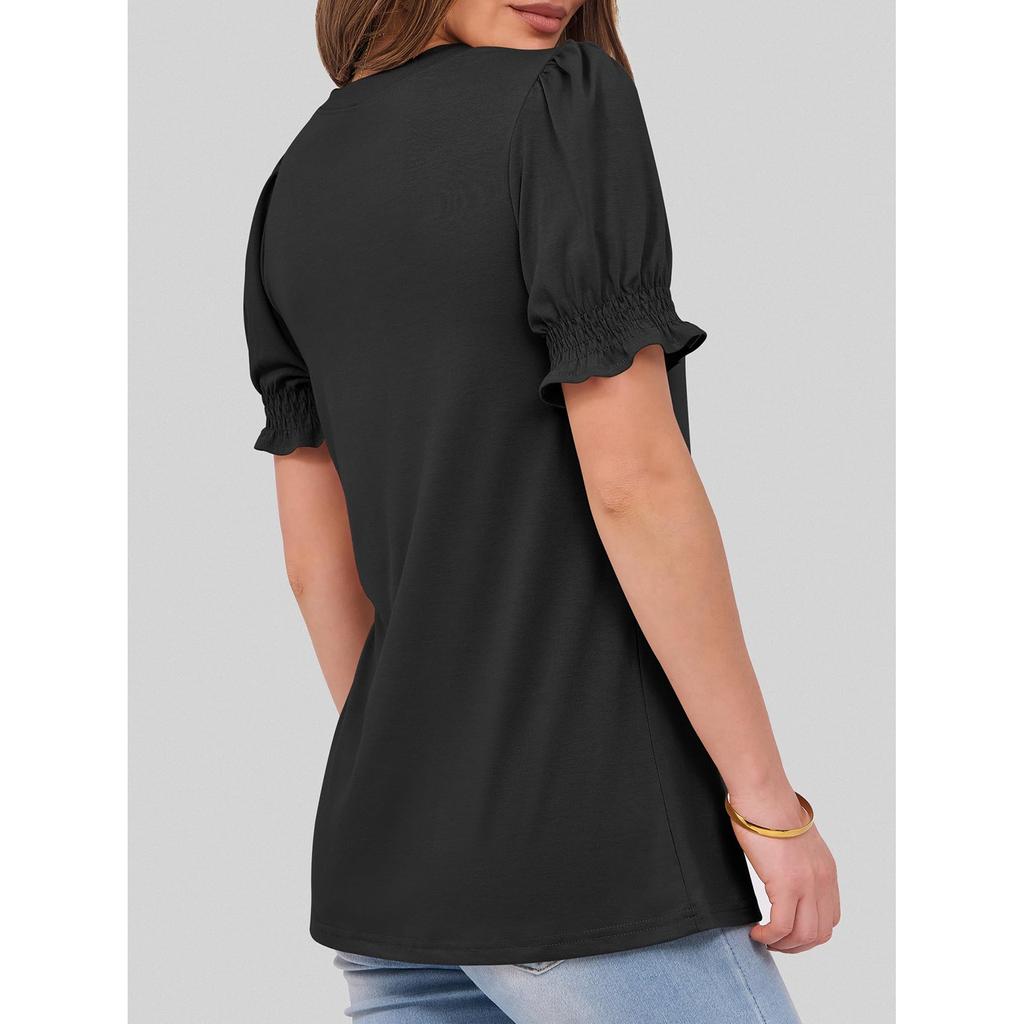Dámské ležérní volné košile Módní topy Trička Tričko