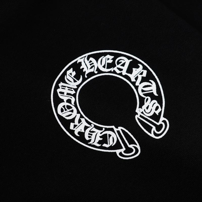 816 CHROME HEARTS 2026 Herbst und Winter Neu Übergröße Klassischer Stil Logo Kapuzenpullover, Geeignet für Paare zum Tragen