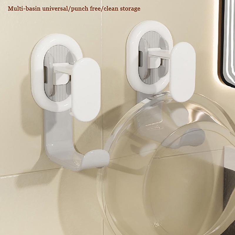 Starker Saugknapf Haken Vakuumhaken Handtuchhalter Stange Kleiderbügel Wiederverwendbar Badezimmer Küche Wand Handtaschenhaken Aufbewahrungsregal