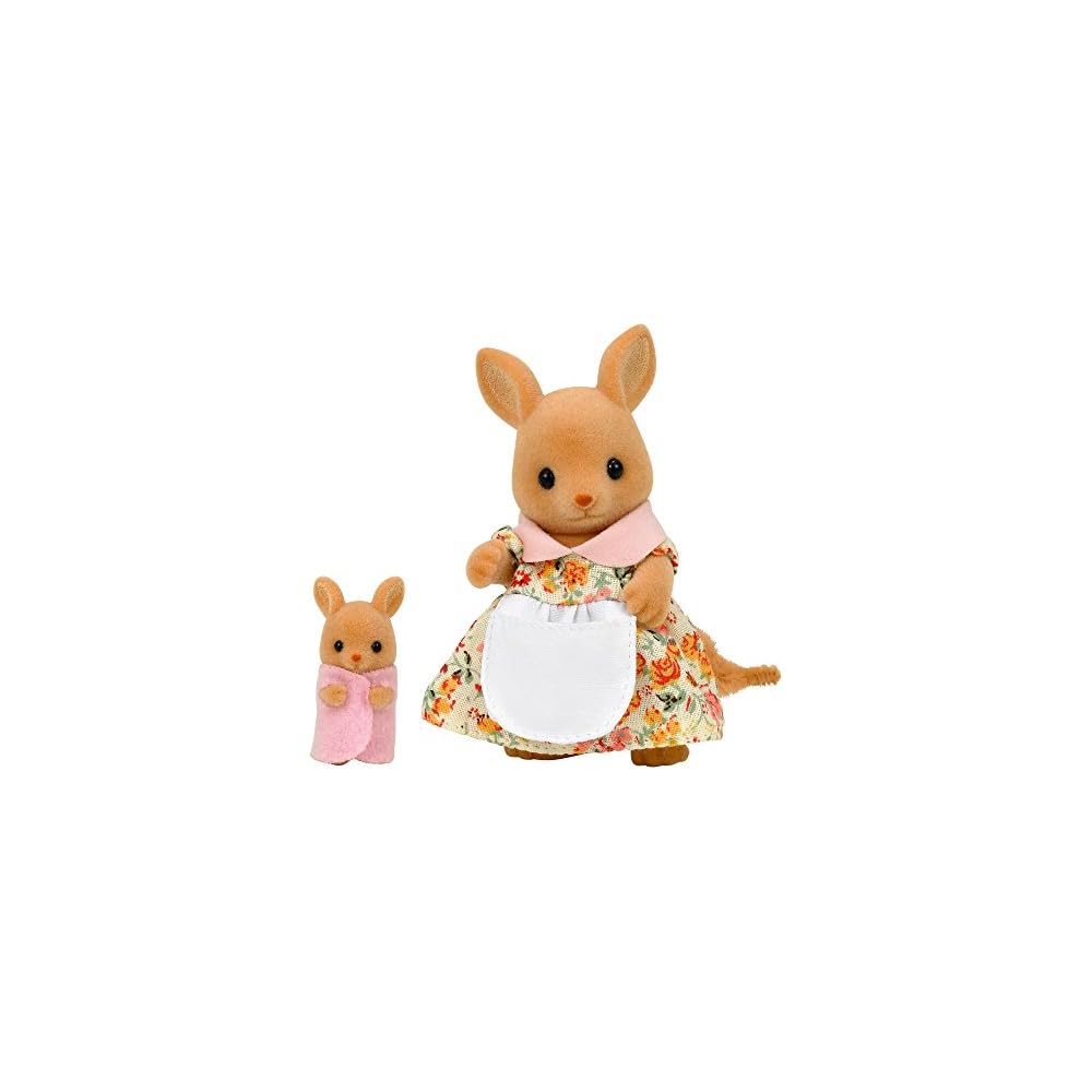 Sylvanian Families Kangaroo Family Doll Set 3+ Years Old Toy for Dollhouse EPOCH