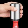 Stainless Steel Automatic Bottle Opener, Elegant Downward Push Beer Lid Remover, Creative Metal Bottle Opener