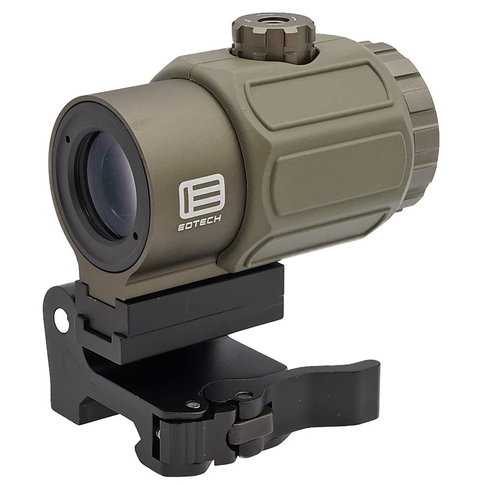 

[Military Garage] EVOLUTION GEAR Iotek Type G43 Magnifier Replica with 3x Booster, 7065A Aluminum Alloy, FDE, Flat Dark Earth