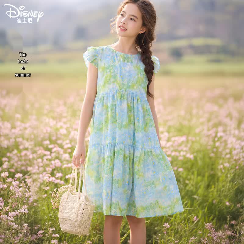 Disney Girls Summer Cotton Princess Dress 160