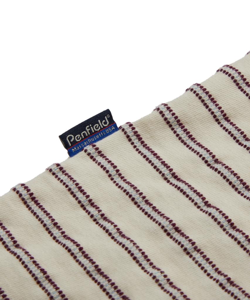 PENFIELD Sentinel Striped Pocket T-Shirt Ivory_Fs2Kt58U