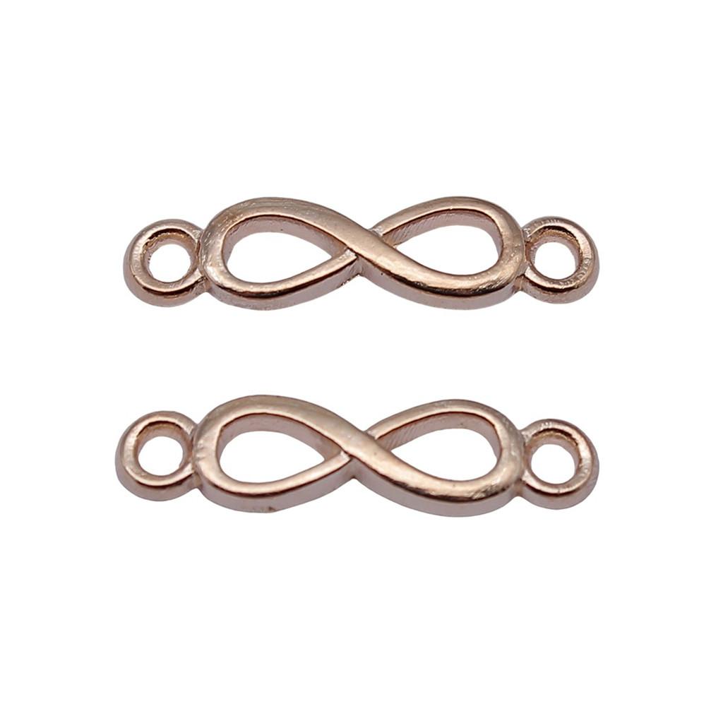 Infinity Connectors Heart Bracelets Charms Lightning Romantic Jewelry Findings