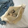 Casual Corduroy Hobo Shoulder Bag, Minimalist Solid Color Handbag, All-Match Retro Bag