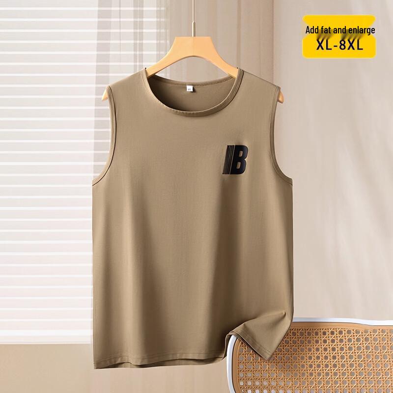 Men's Plus Size Loose Fit Sleeveless Tank Top