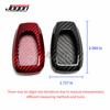 Carbon Fiber Smart Remote Key Case Fob Case For Subaru WRX STI - Exterior Remote Smart Key Case Holder Fob 4 Buttons Key