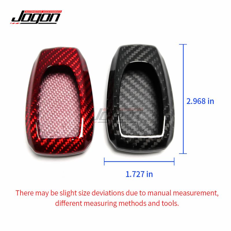 Carbon Fiber Smart Remote Key Case Fob Case For Subaru WRX STI - Exterior Remote Smart Key Case Holder Fob 4 Buttons Key