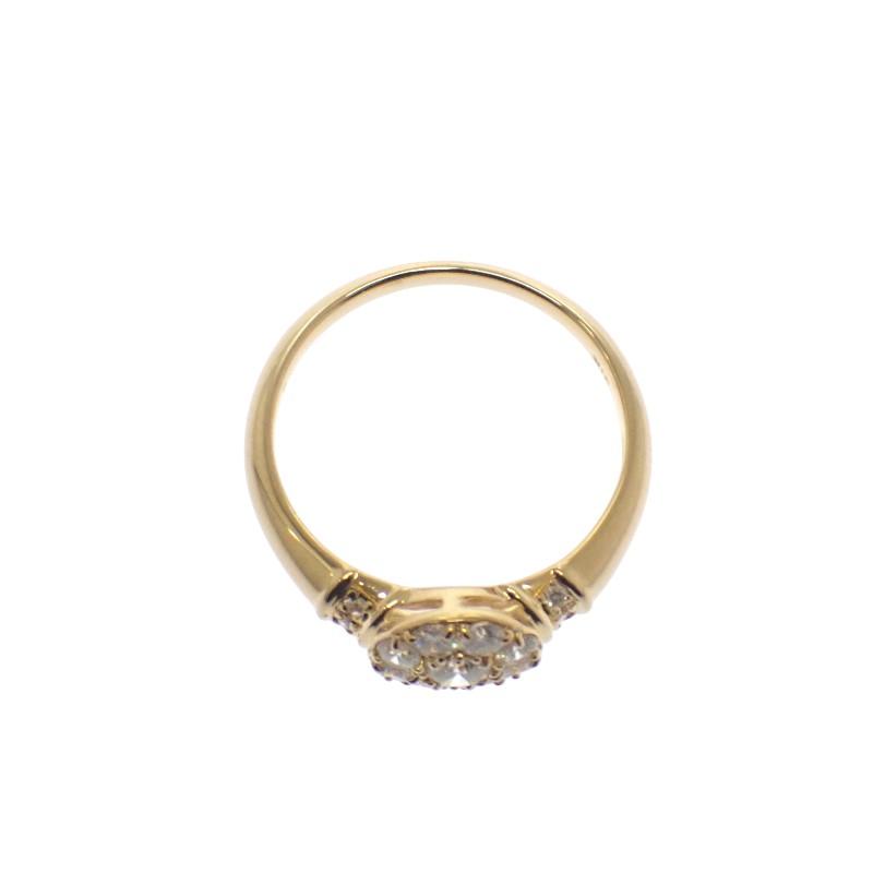no brand  #13(JP Size) ring K18 yellow gold Women