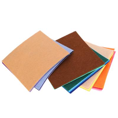 40 Stück Farbe Gewebter Stoff Quadratische Steppung Dekostoff Material DIY Nähzubehör