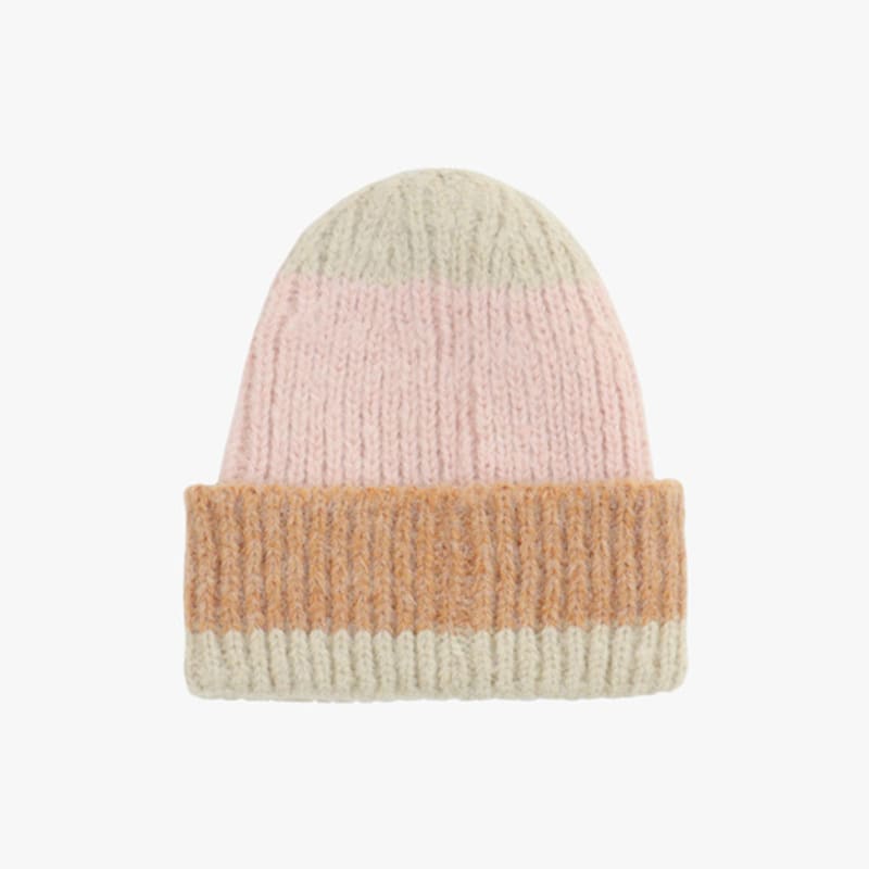

PINK PINEAPPLE ALPA COLOR BEANIE_BEIGE BEIGE_FREE