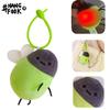 Fireflies Hangfook Glowing Plush Keychain Pendant Doll Key Chain Holder Gift Toy