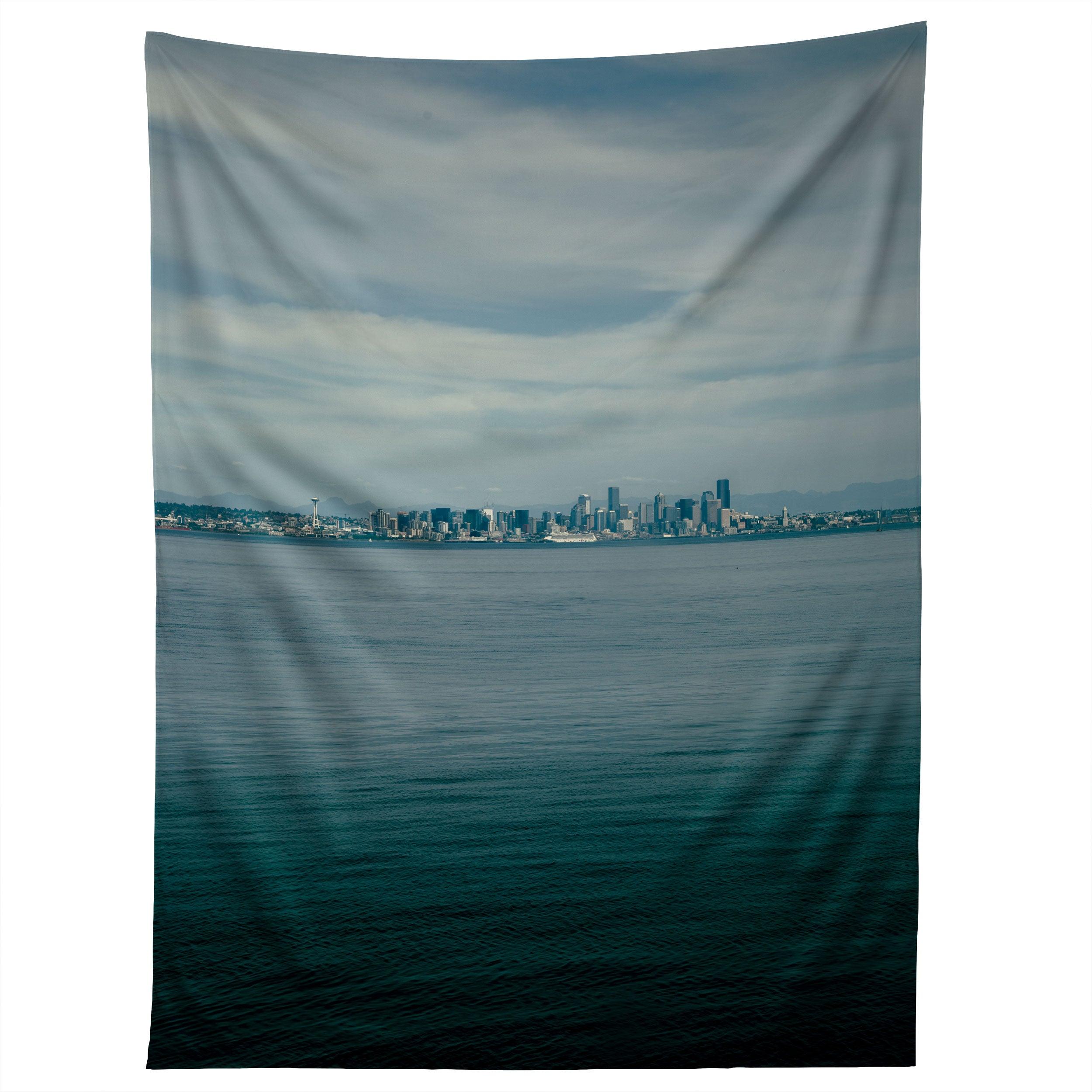 SEATTLE BLUES tapestry 75x100