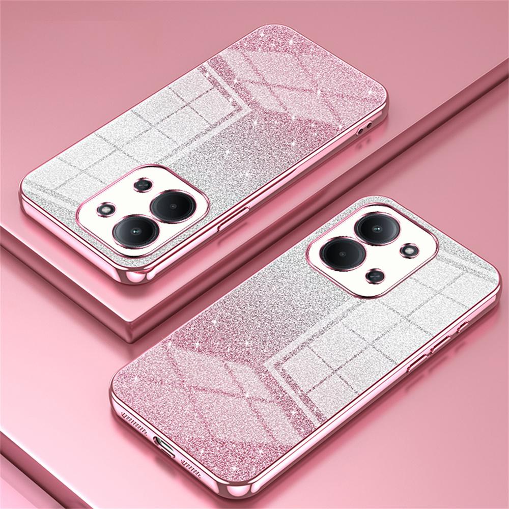 Phone Case For Xiaomi Poco C85 4G (173mm) / Redmi 15C 4G (EU) (173mm) / 15C 5G (EU) (173mm) Electroplating Gradient Glitter TPU Phone Cover