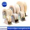 Plastic Nylon V-Groove & U-Groove Pulley for Sliding Door Trolley and Steel Wire Rope