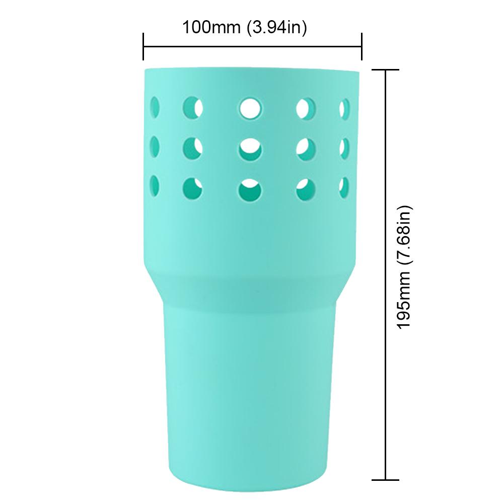 Silicone Cup Boot Sleeve Anti-Slip Water Bottle Bottom Protector Cover Scratch Proof Protective Boot Sleeve for Stanley Cup