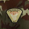 Nike Jachetă de baschet cu fermoar complet și imprimeu camuflaj Dri-Fit pentru bărbați Jachete Verde-ulei DX0424-259