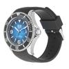 Authorized Ice Watch Men's Watch 020342 Ice Steel Deep Blue with Silicone Strap, Large