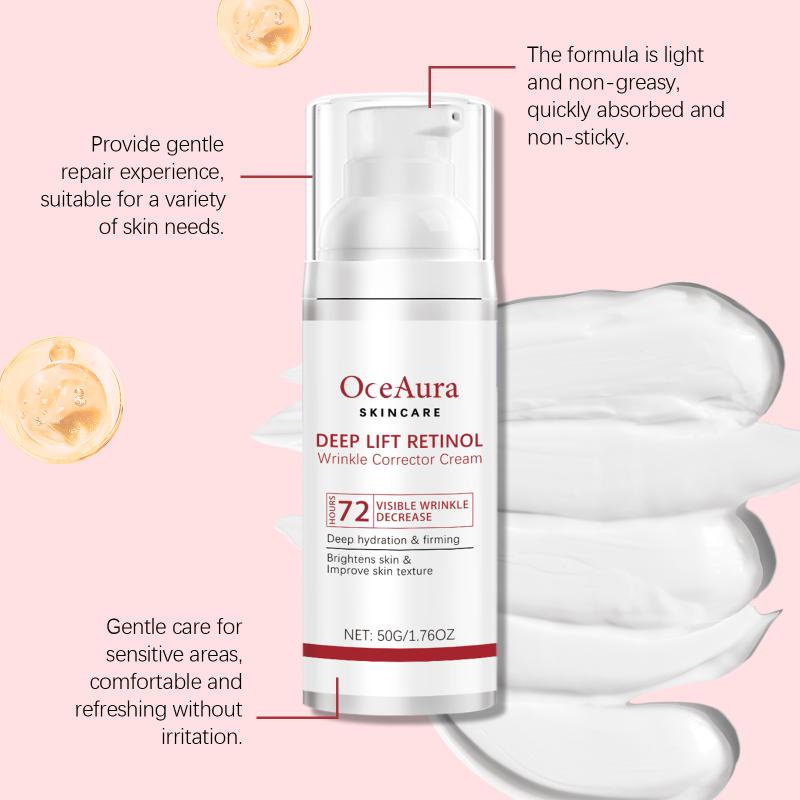 Retinol Body Lotion Daily Moisturizing Cream for Smooth Soft Skin Improves Roughness and Balances Tone
