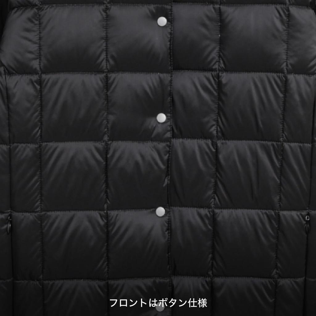 Taion Down Dark Charcoal Women's W101-LONG Jacket,