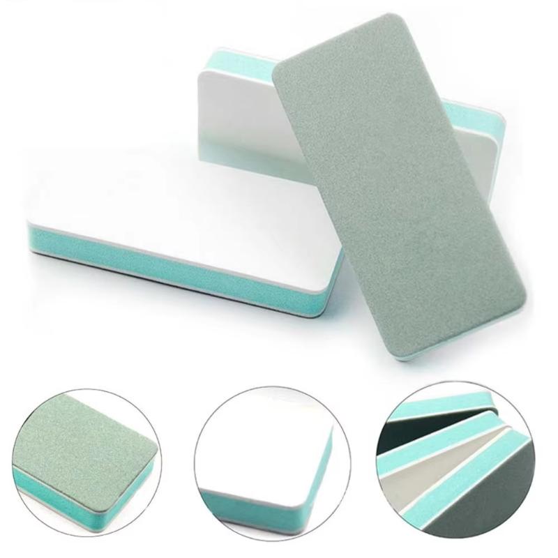 10Pcs Dual Sided Nail Buffing Blocks Professional Time Saving Nail Polishing Kits for Home Quick Manicure
