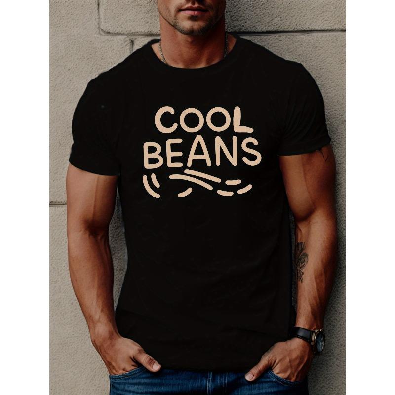 

Print T-Shirt, Tees For Men, Casual Short Sleeve T-shirt For Summer,Relaxed Fit 4XL чорний