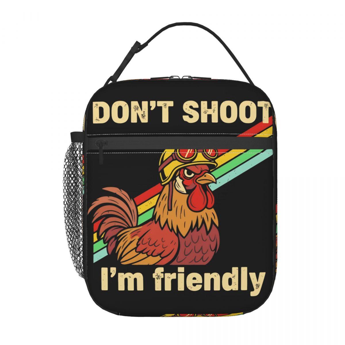 Don t Shoot I Need Apricots For My Chicken Arc Raiders Lunch Bags For Outdoor Food Storage Bag Thermal Cooler Lunch Boxes One Size