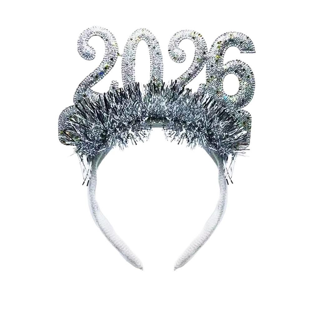 2026 New Year Celebration Number Headband for Parties and Photos
