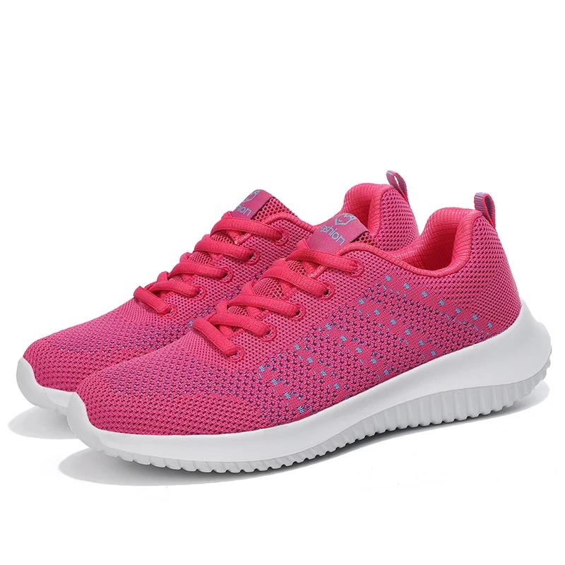 

Lightweight Running Women s Shoes with Thick Soles Versatile and Breathable Casual Sports Shoes Popular for Spring Summer 2026 35 красный