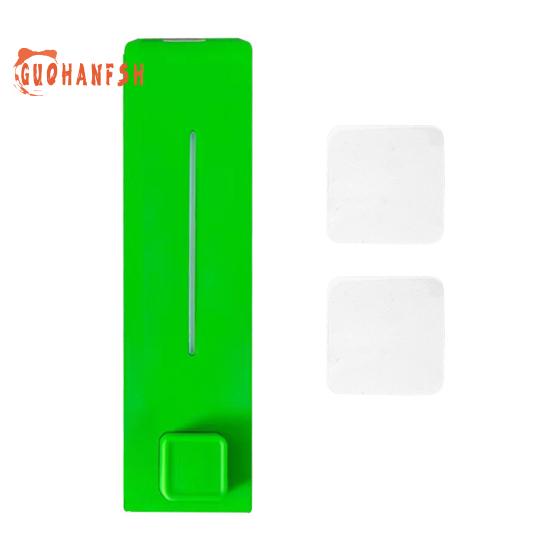 

Пресс-дозатор для мыла, 600 мл, настенный, универсальный, контейнер для лосьона для мытья рук, для ванной комнаты зелёный